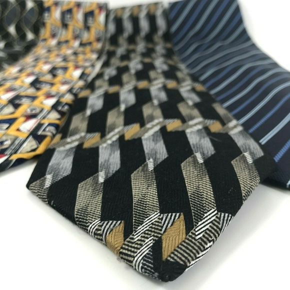 Lot of 4 Neckties, Alexander Julian Colours, Jones New York, Surrey Albert Nipon - Picture 5 of 7